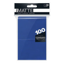Ultra Pro - Standard Pro Matte Card Sleeves 100 pack - Blue - Beanie Games