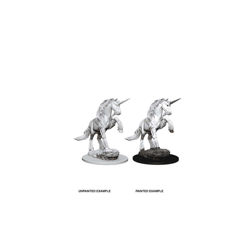 Unicorn: Pathfinder Deep Cuts Unpainted Miniatures - Beanie Games