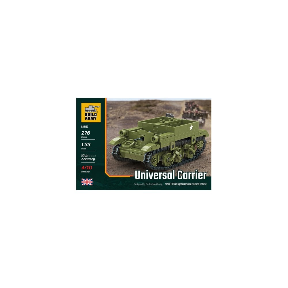 Universal Carrier Armoured Tracked Vehicle - Beanie Games