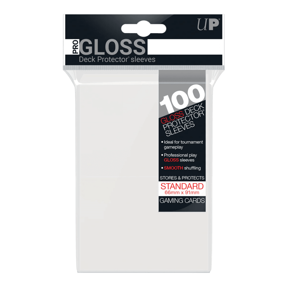 UP Standard Clear Sleeves (100) - Beanie Games