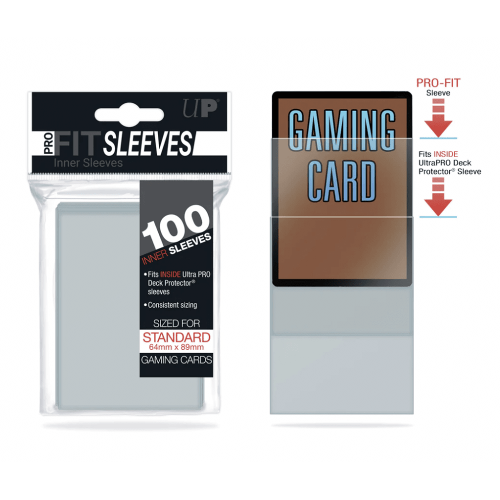 UP Standard PRO - FIT Inner Sleeves (100) - Beanie Games