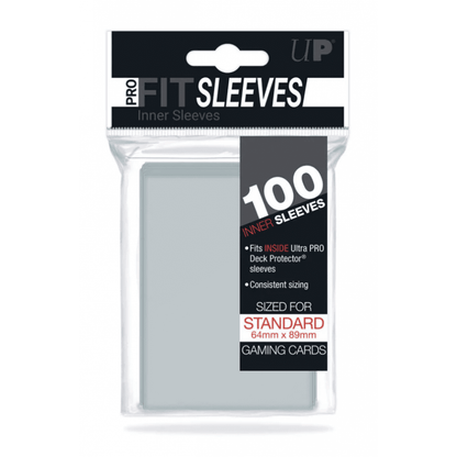UP Standard PRO - FIT Inner Sleeves (100) - Beanie Games
