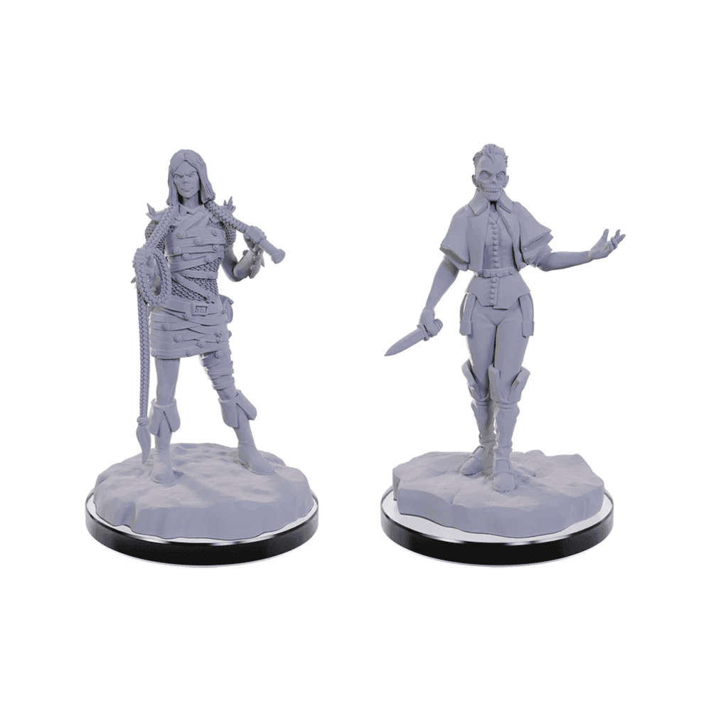 Urdefhan Lasher and Death Scout: Pathfinder Deep Cuts Unpainted Miniatures (W22) - Beanie Games