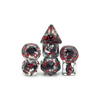 Vampire Bats RPG Dice Set - Beanie Games