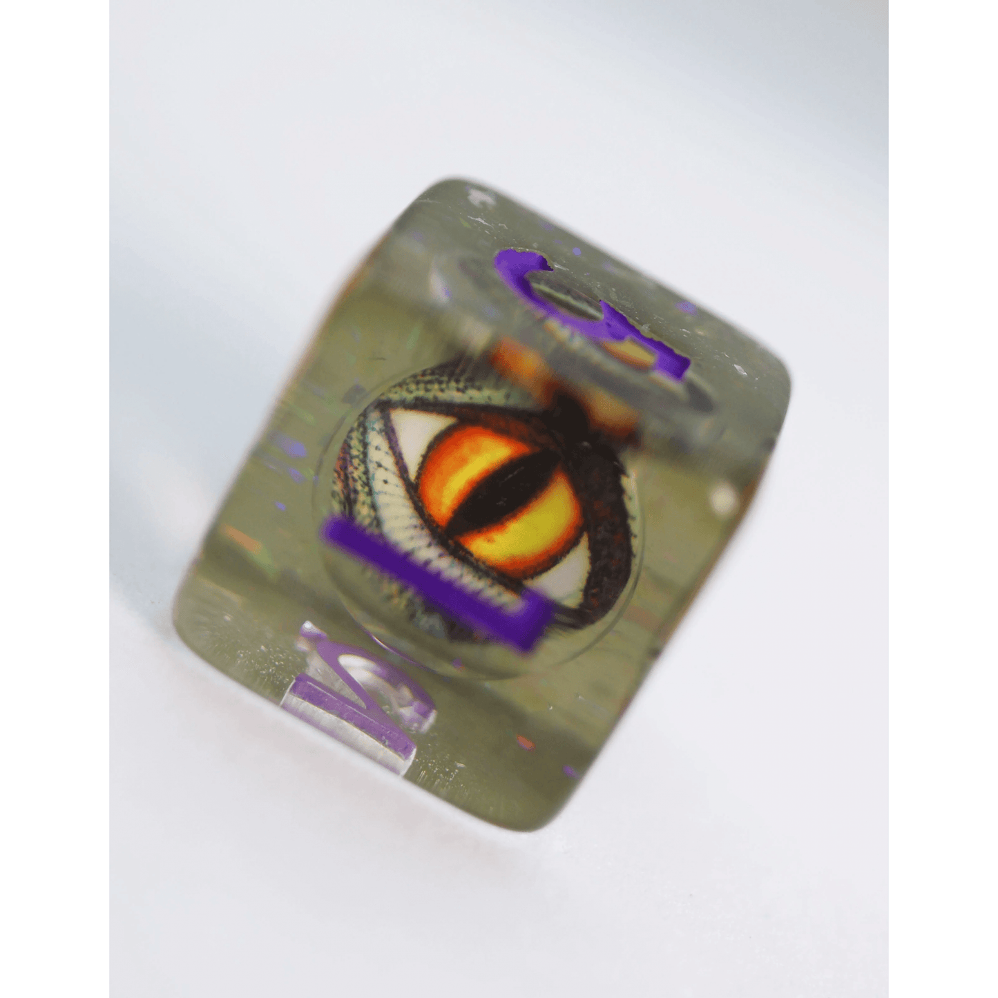 Venom Dragon Eye RPG Dice Set - Beanie Games