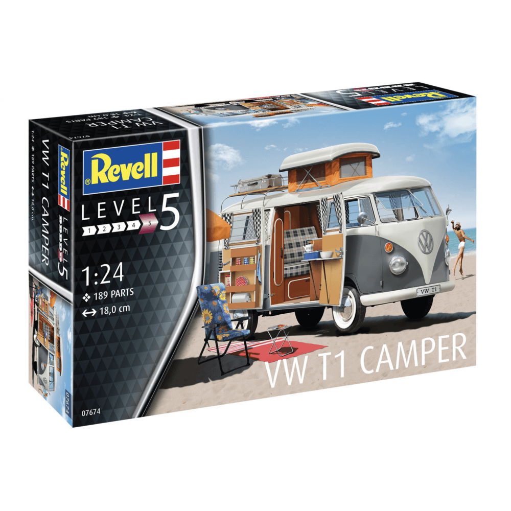 VW T1 Camper (1:24) - Beanie Games