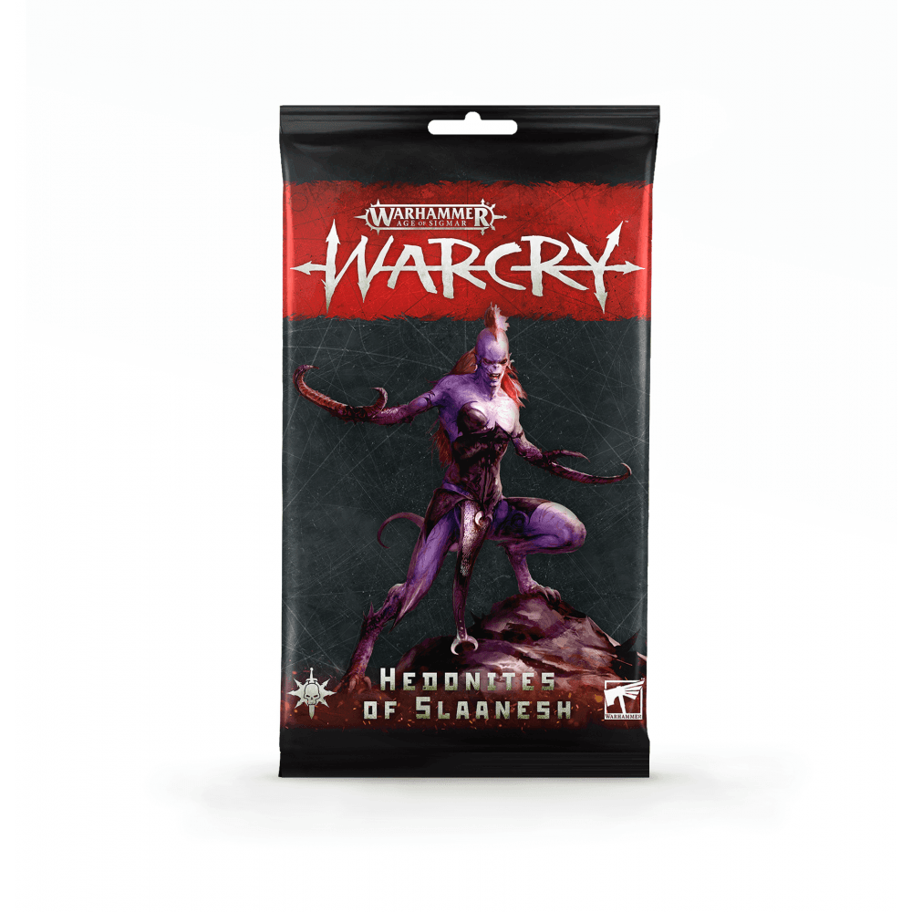 Warcry: Hedonites Of Slaanesh Cards - Beanie Games
