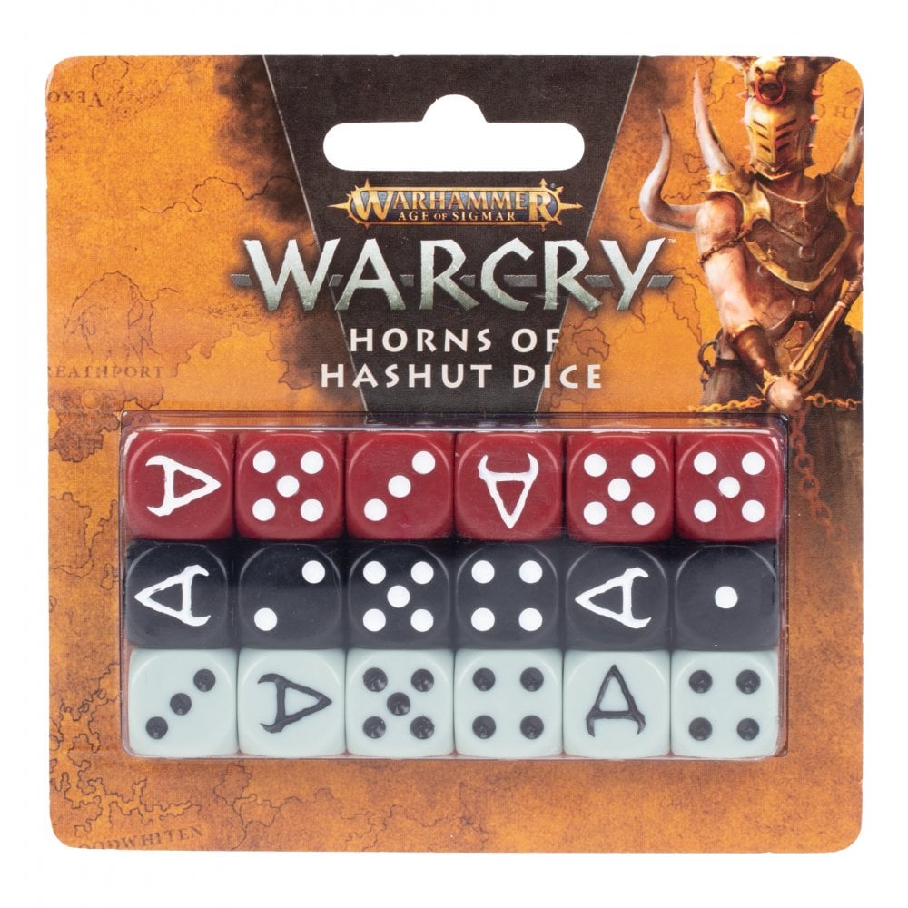 Warcry: Horns Of Hashut Dice - Beanie Games