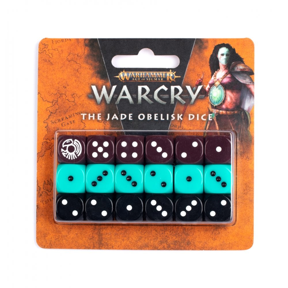 Warcry: The Jade Obelisk Dice - Beanie Games