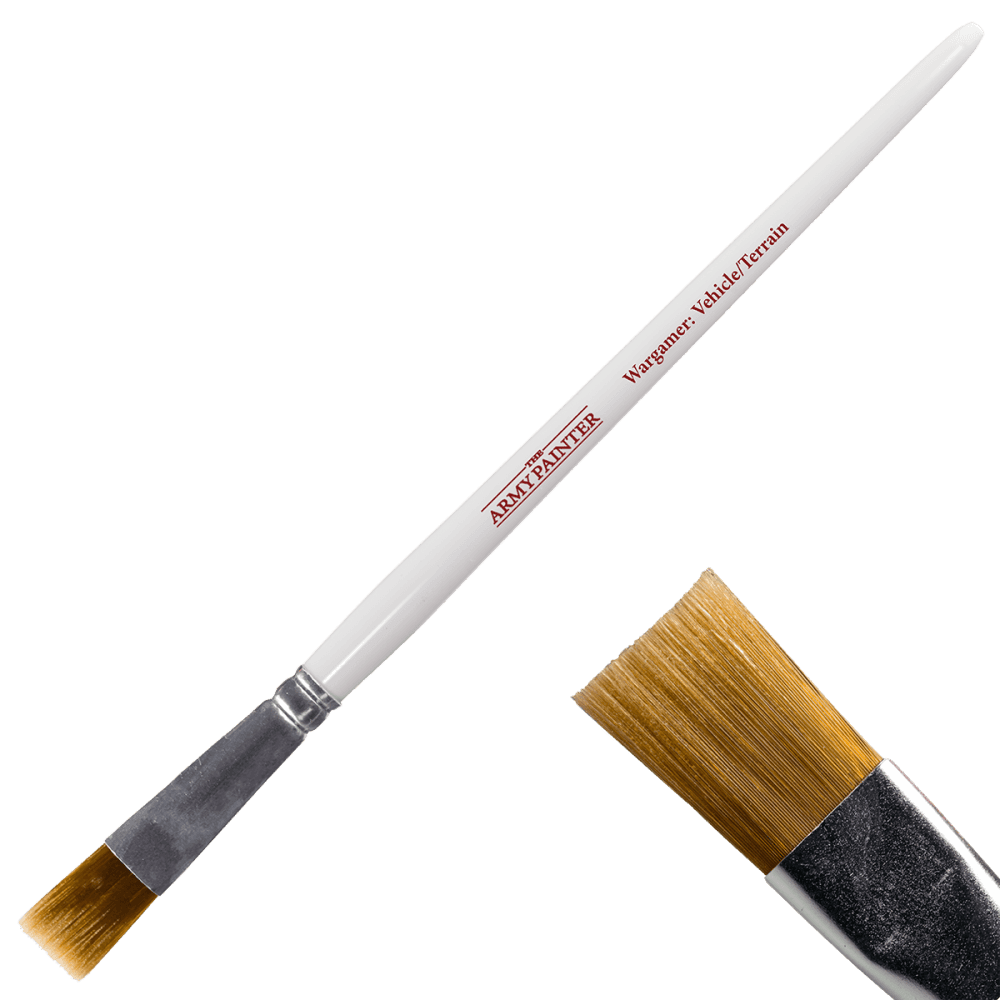 Wargamer Brush: Vehicle & Scenery - Beanie Games