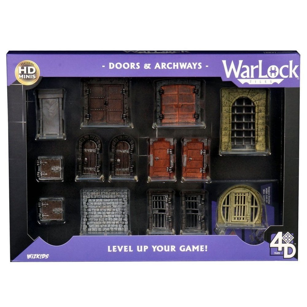WarLock Tiles: Doors & Archways - Beanie Games