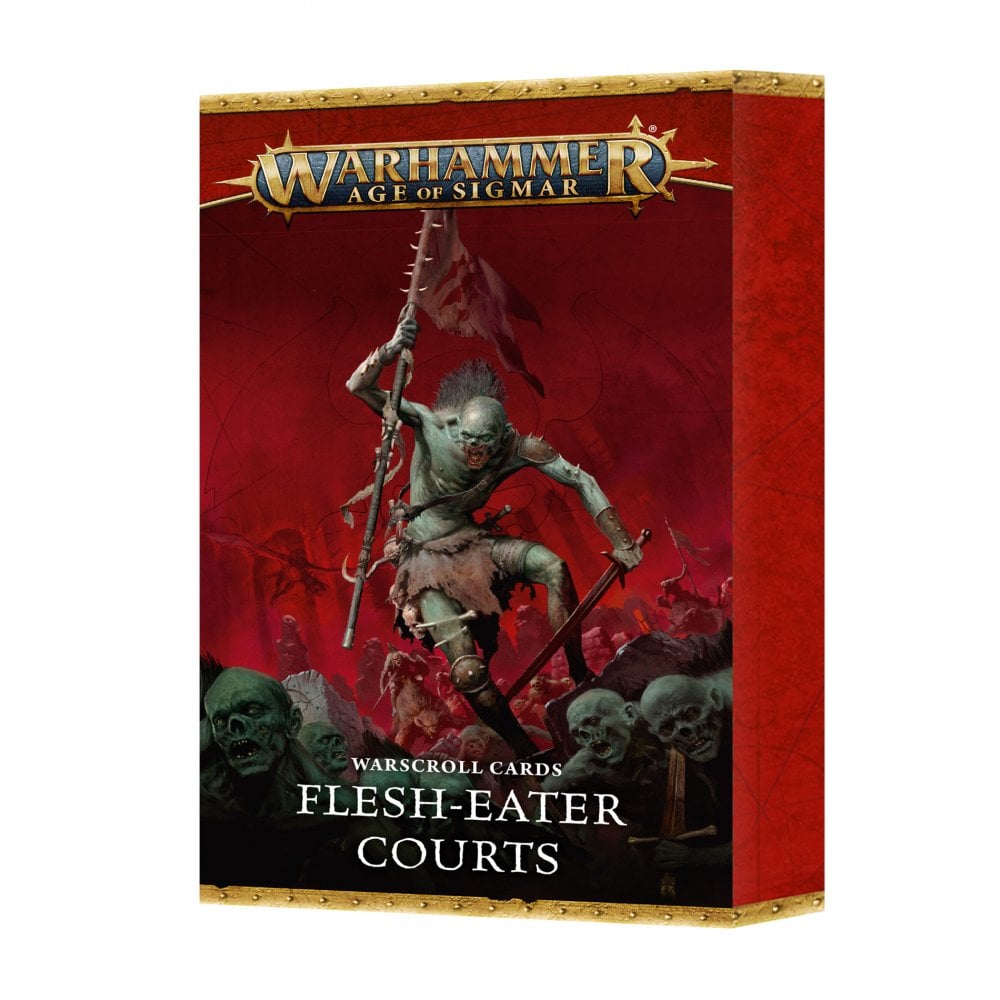 Warscroll Cards: Flesh - Eater Courts (Eng) - Beanie Games