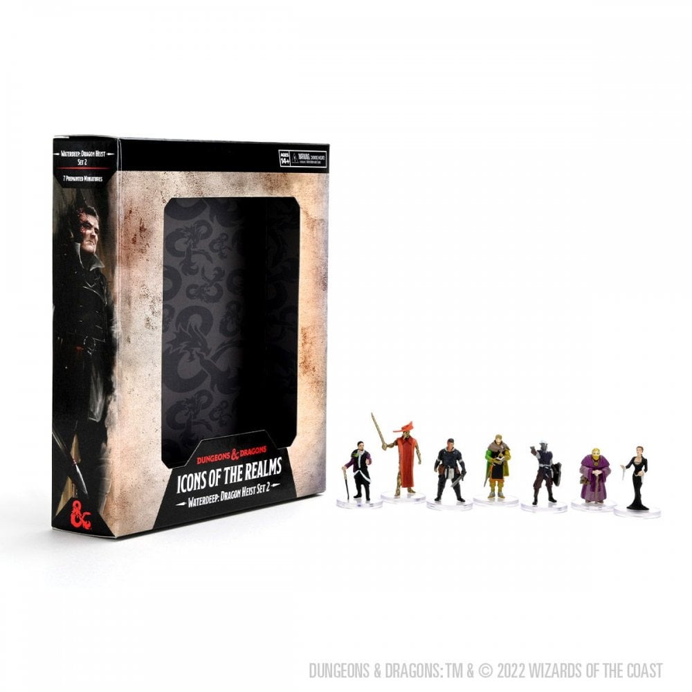 Waterdeep: Dragonheist Box Set 2: D&D Icons of the Realms Miniatures - Beanie Games