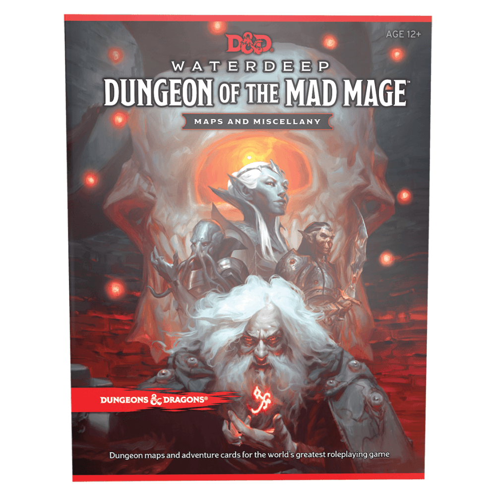 Waterdeep Dungeon of the Mad Mage - Maps & Miscellany - Beanie Games