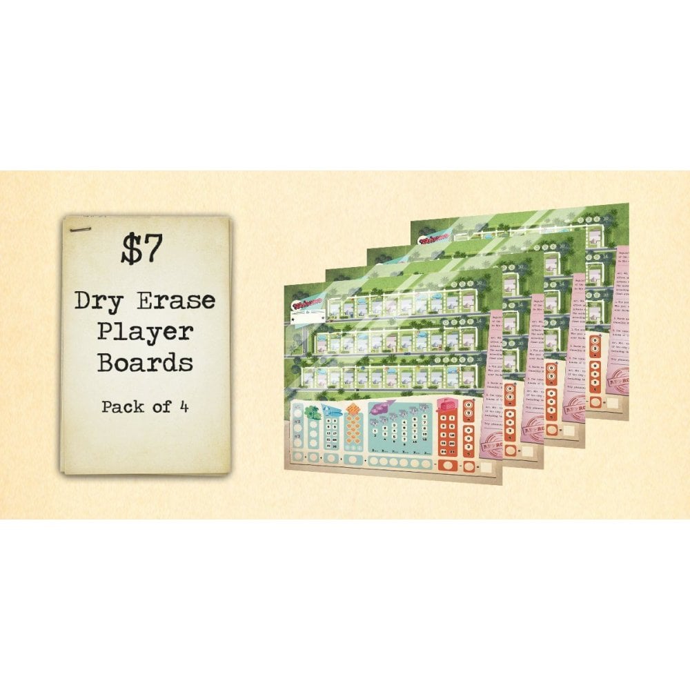 Welcome To Your Perfect Home: Dry Erase Boards - Beanie Games