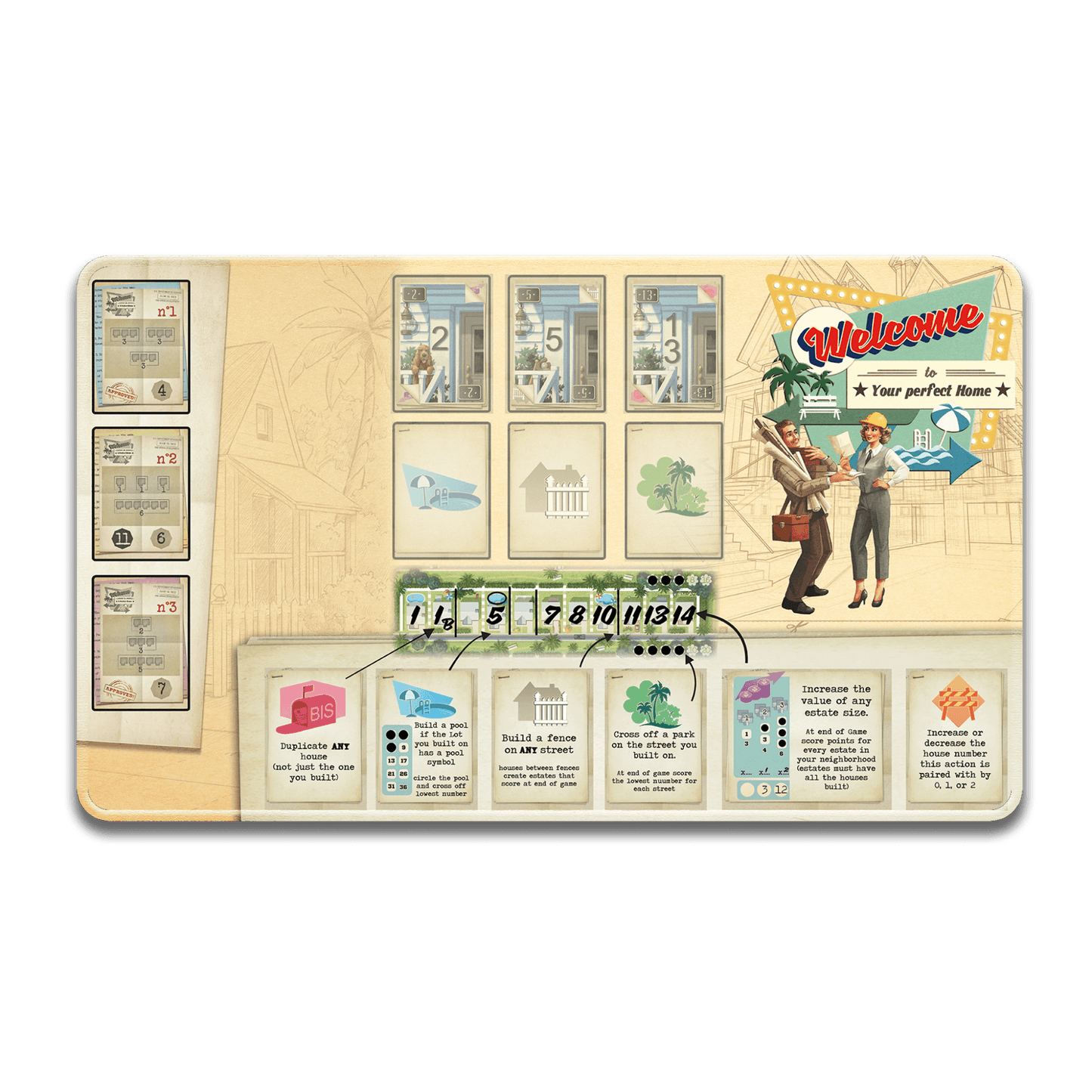 Welcome To Your Perfect Home: Playmat - Beanie Games