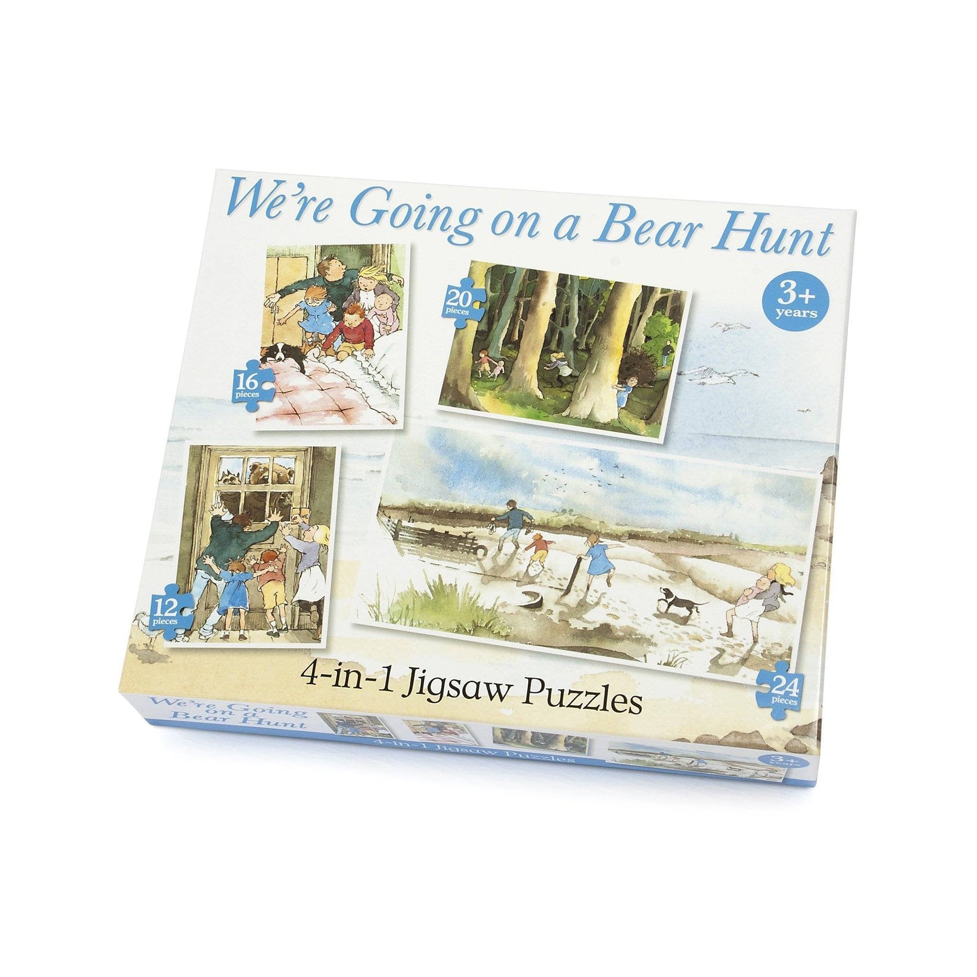 We're Going On A Bear Hunt 4 in 1 Puzzle - Beanie Games