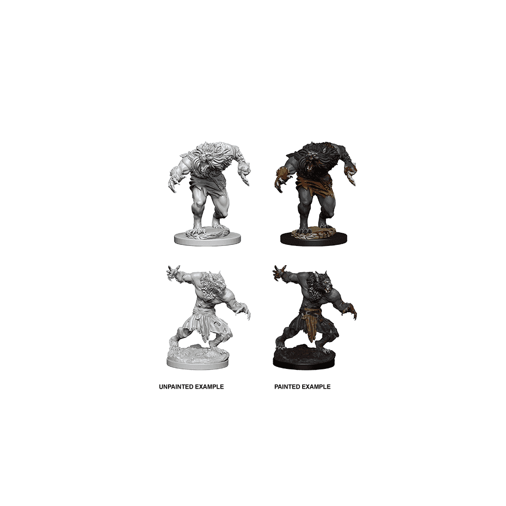 Werewolves: D&D Nolzur's Marvelous Unpainted Miniatures (W4) - Beanie Games