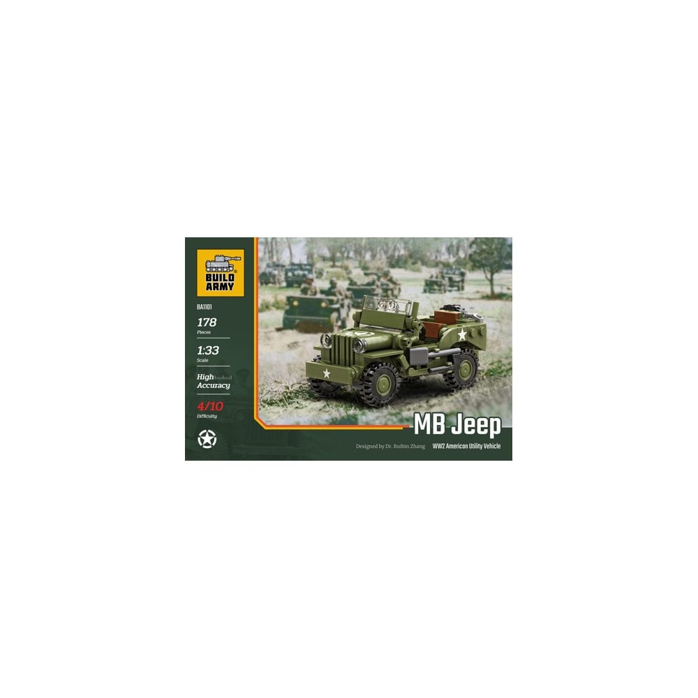 Willys MB Jeep Utility Vehicle - Beanie Games