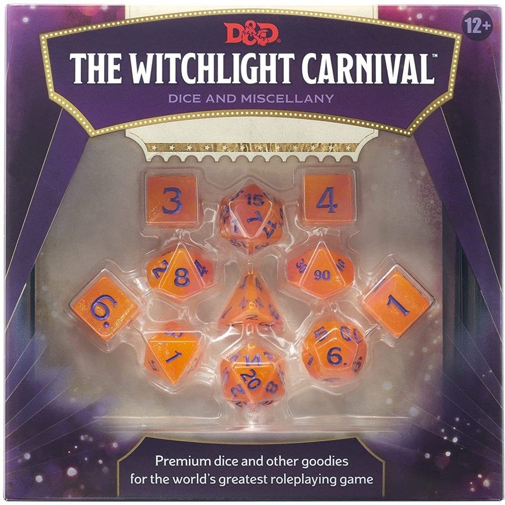Witchlight Carnival Dice Set: Dungeons & Dragons - Beanie Games