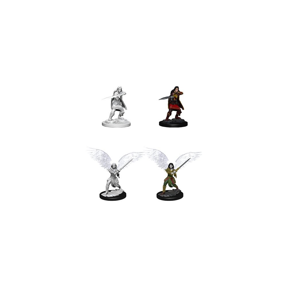 WizKids - D&D Nolzurs Marvelous Miniatures: Female Aasimar Fighter - Wave 6 - Beanie Games