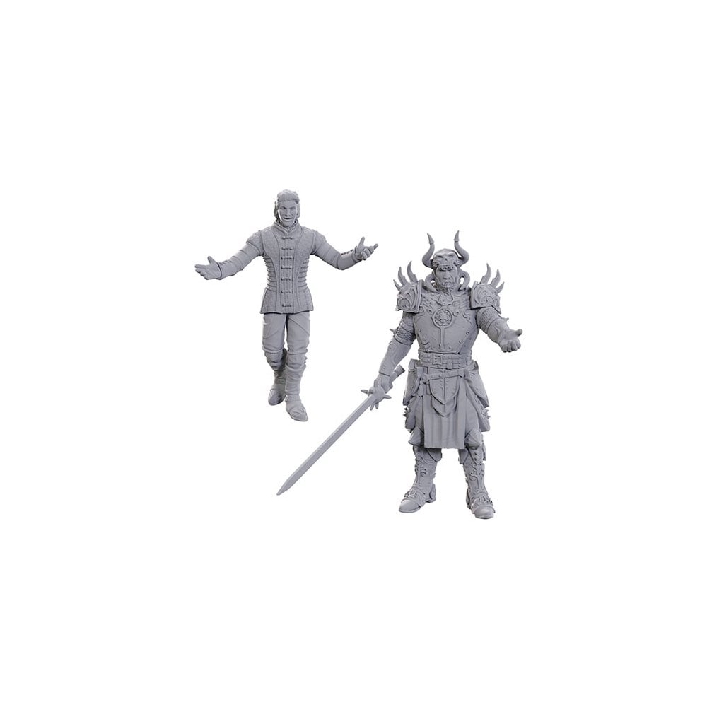 Wizkids - D&D Nolzurs Marvelous Miniatures: Special Edition Baldurs Gate 3 - Sarevok Anchev & Raphael - Beanie Games