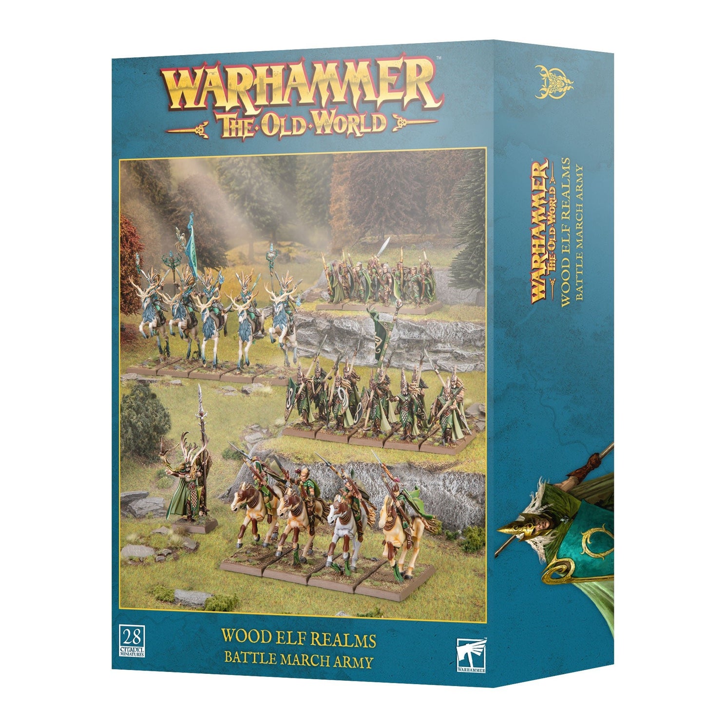 Wood Elf Realms: Battle March Army - Beanie Games