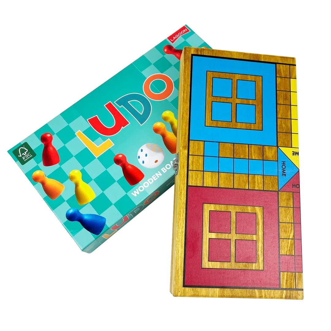 Wooden Ludo - Beanie Games