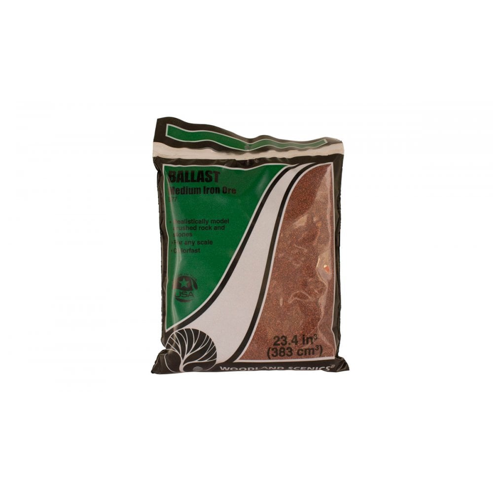 Woodland Scenics: Iron Ore Ballast (Bag) - Beanie Games