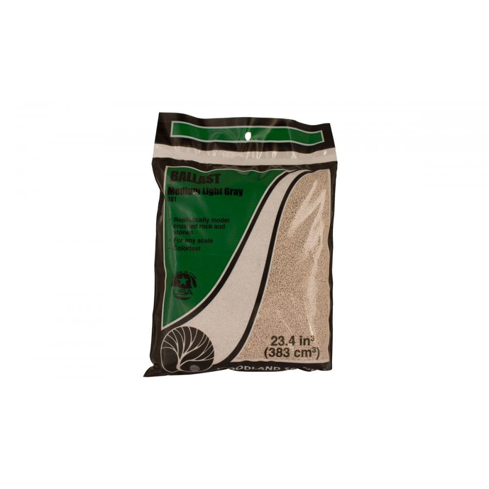 Woodland Scenics: Light Grey Ballast (Bag) - Beanie Games