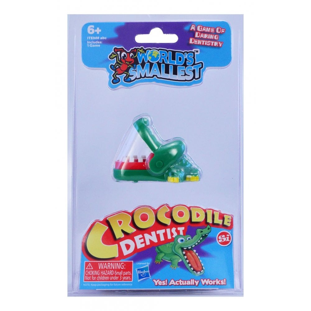 World's Smallest Crocodile Dentist - Beanie Games
