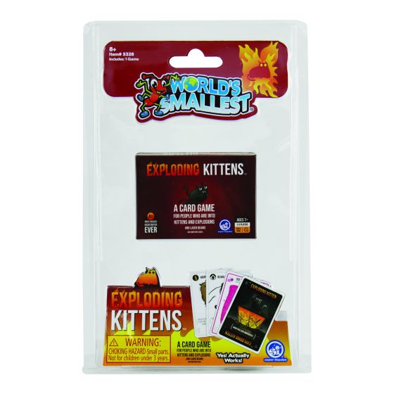 World's Smallest - Exploding Kittens - Beanie Games
