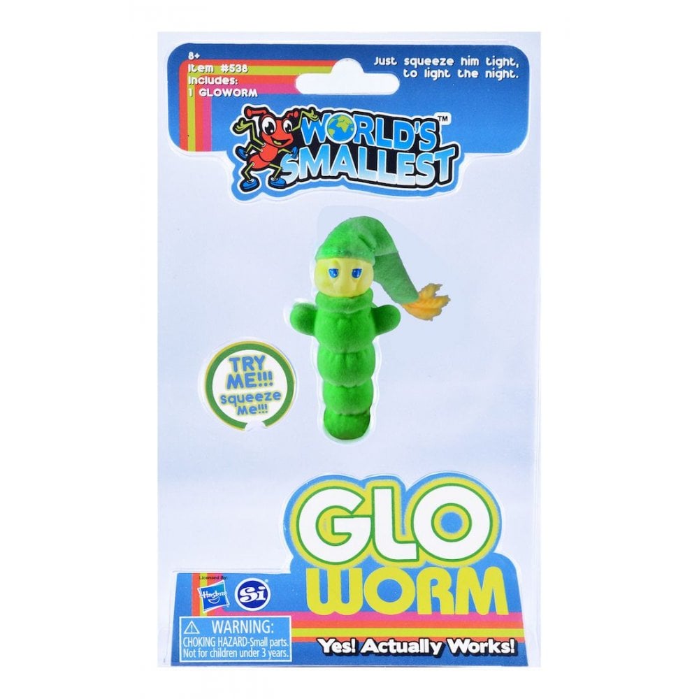 World's Smallest Glo Worm - Beanie Games