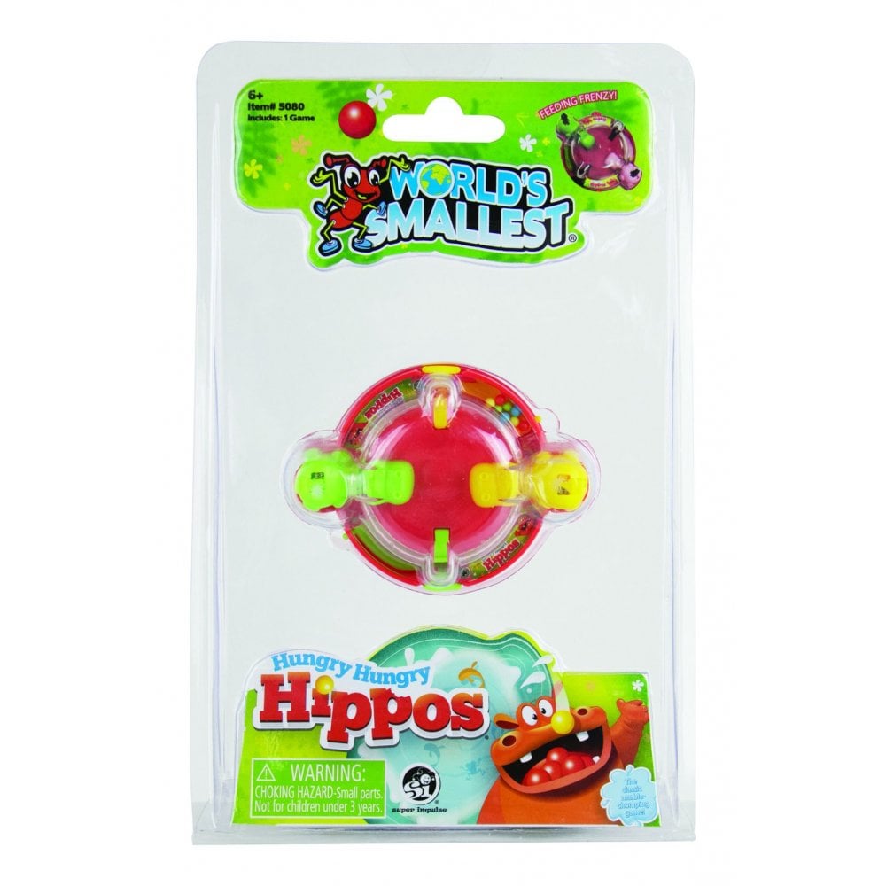 World's Smallest Hungry Hungry Hippos - Beanie Games