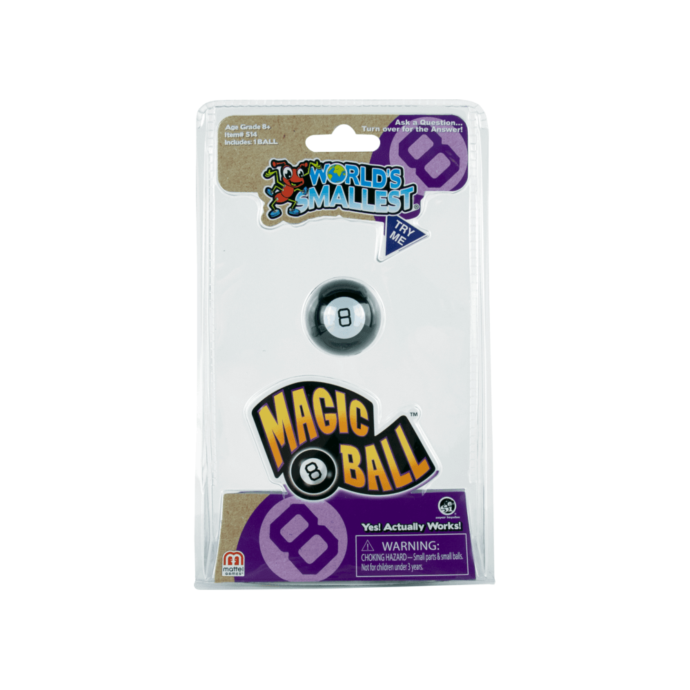 World's Smallest Magic 8 Ball - Beanie Games