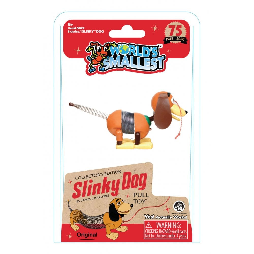World's Smallest Slinky Dog - Beanie Games