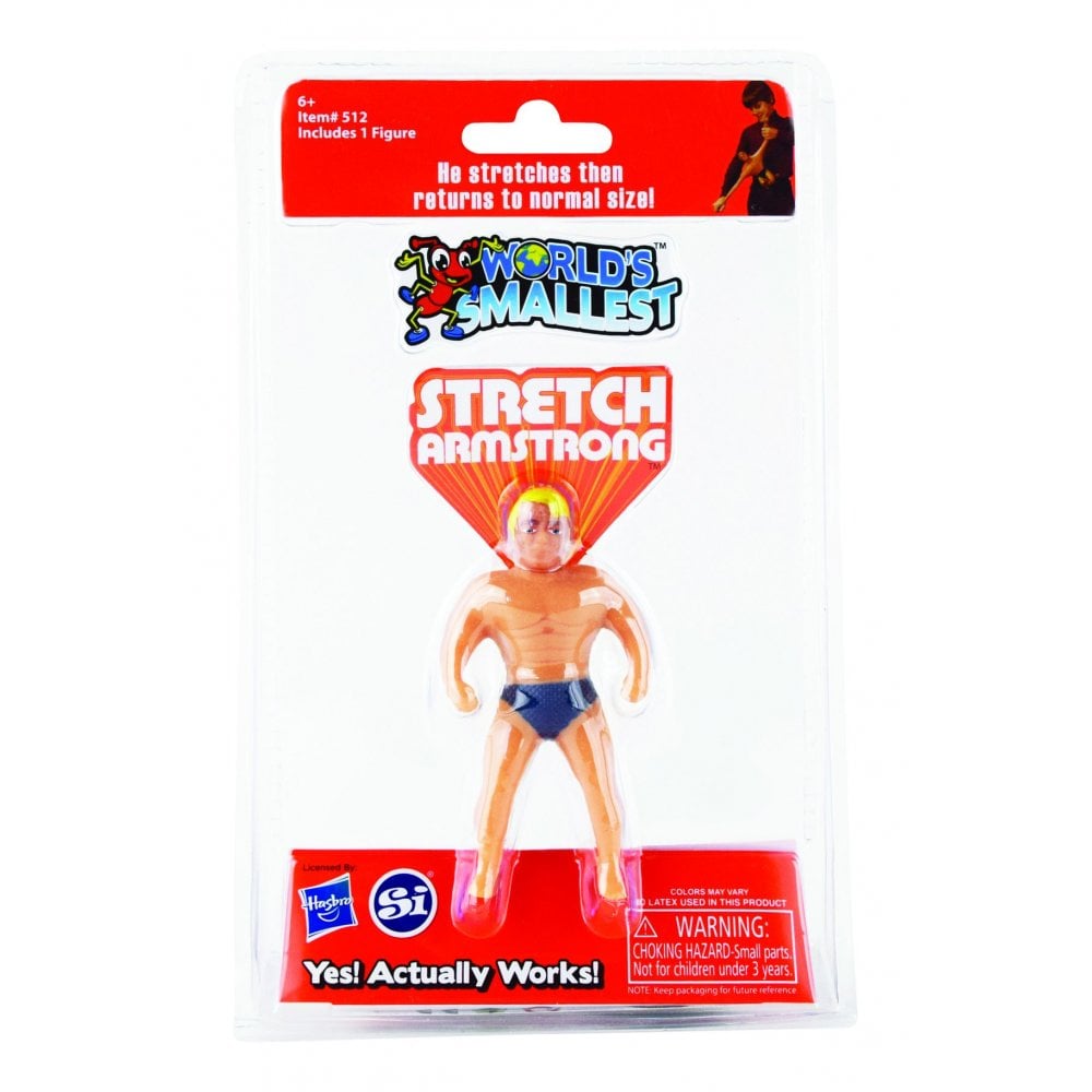 World's Smallest Stretch Armstrong - Beanie Games