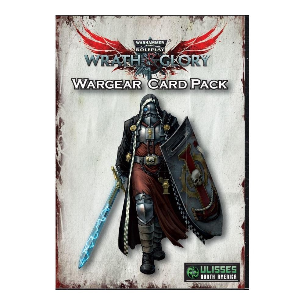 Wrath & Glory Wargear Card Pack (55 - Card Pack) Warhammer 40K Roleplay - Beanie Games