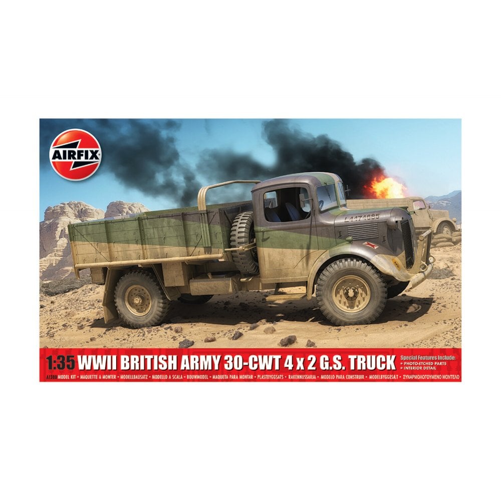 WWII British Army 30 - cwt 4x2 GS Truck - Beanie Games