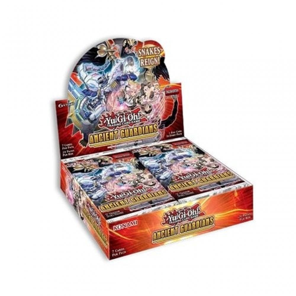 Yu - Gi - Oh Ancient Guardians Booster Box (24 Booster Packs) - Beanie Games