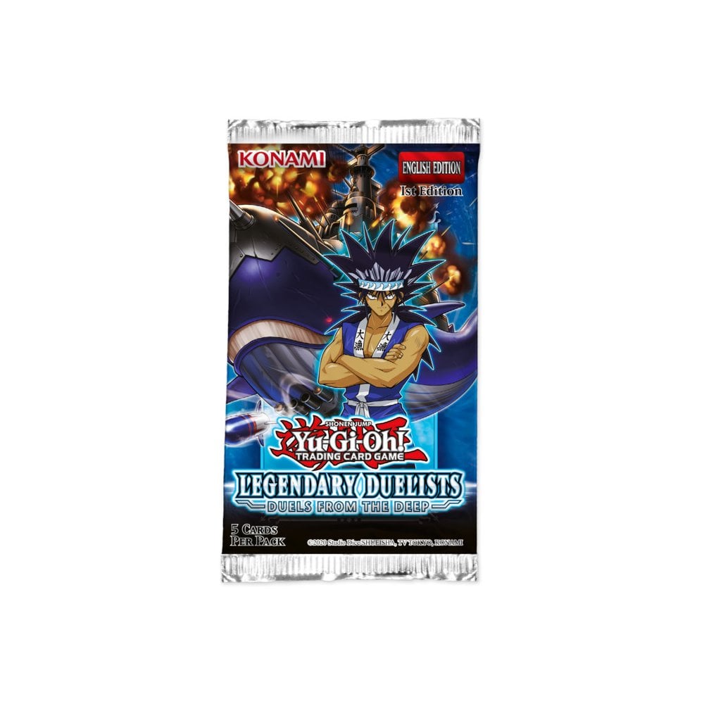 Yu - Gi - Oh! - Legendary Duelists 9 - Duels From The Deep Booster Pack - Beanie Games
