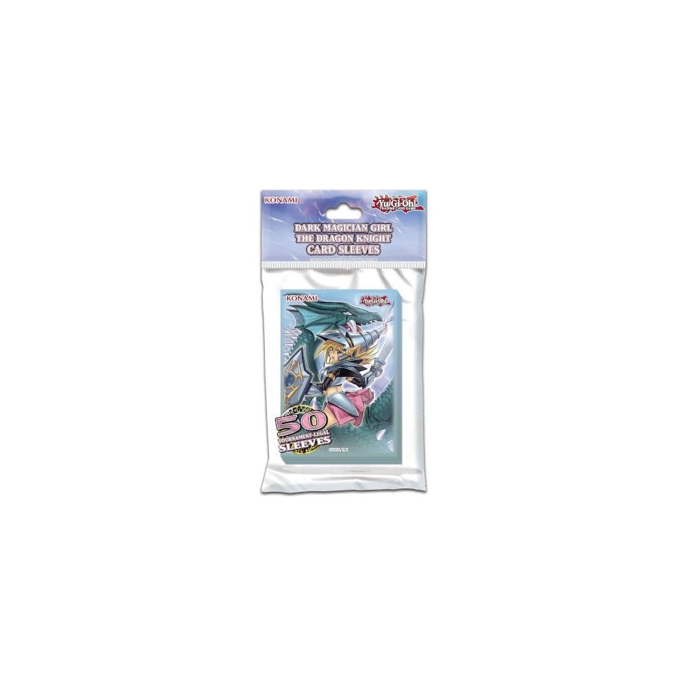 Yu - Gi - Oh! The Dark Magician Girl The Dragon Knight Card Sleeves (50) - Beanie Games