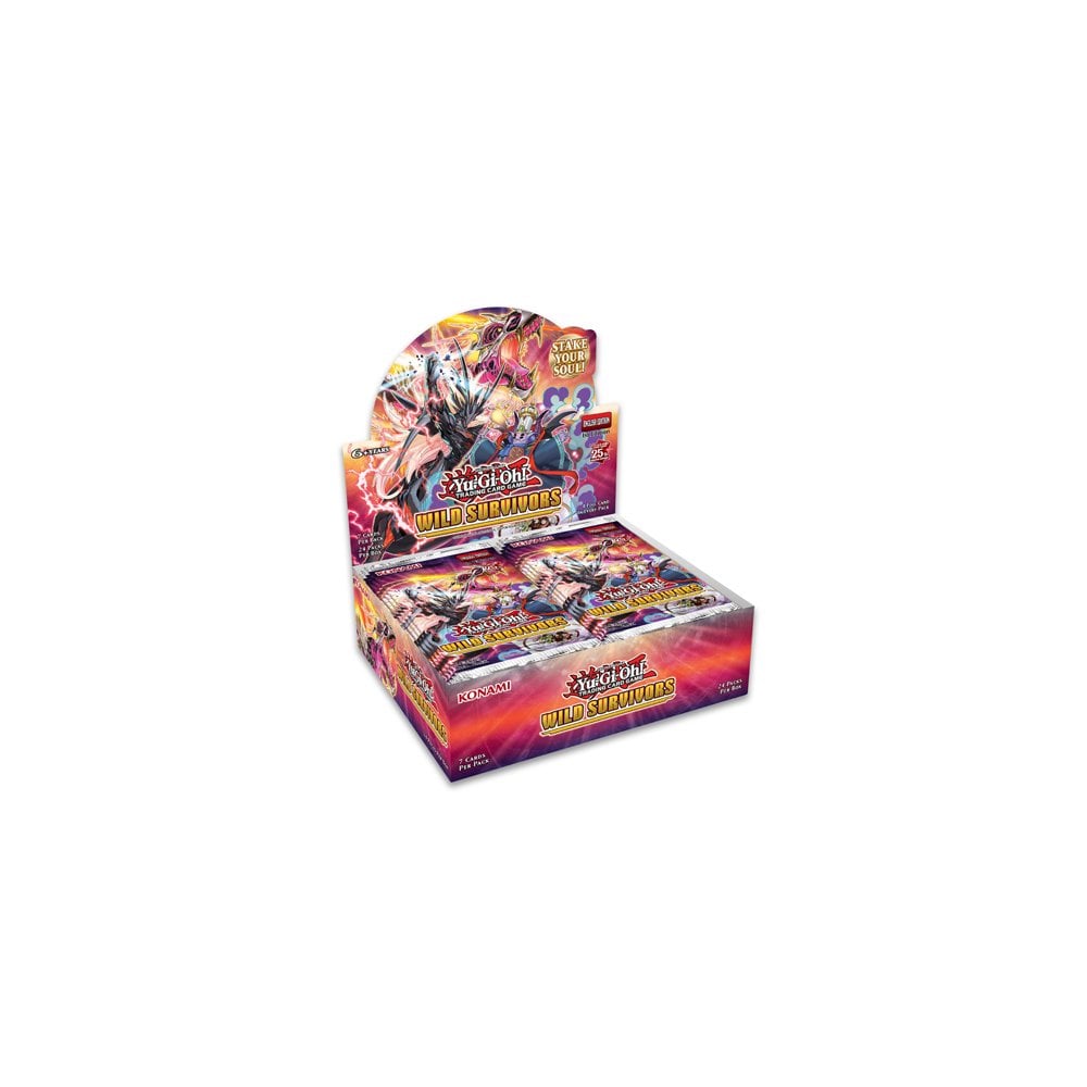 Yu - Gi - Oh Wild Survivors Booster Box (24) - Beanie Games